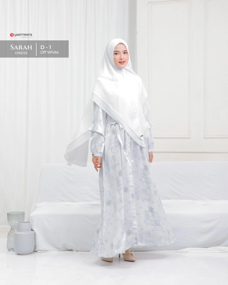 Product image BAJU GAMIS SARAH S D1 - OFF WHITE